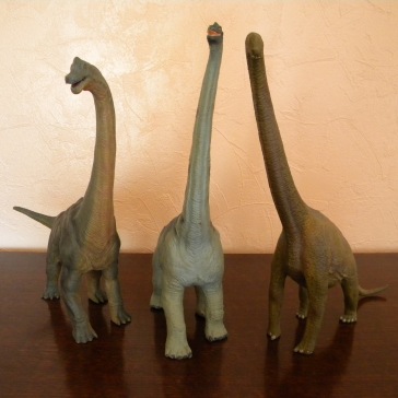 Brachiosaures Papo, Safari et Schleich